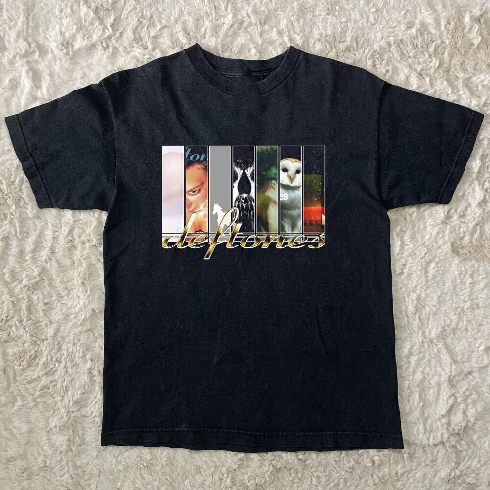 Deftones Band Shirt Collection Concert Tee Retro Alternative Metal Rock .
